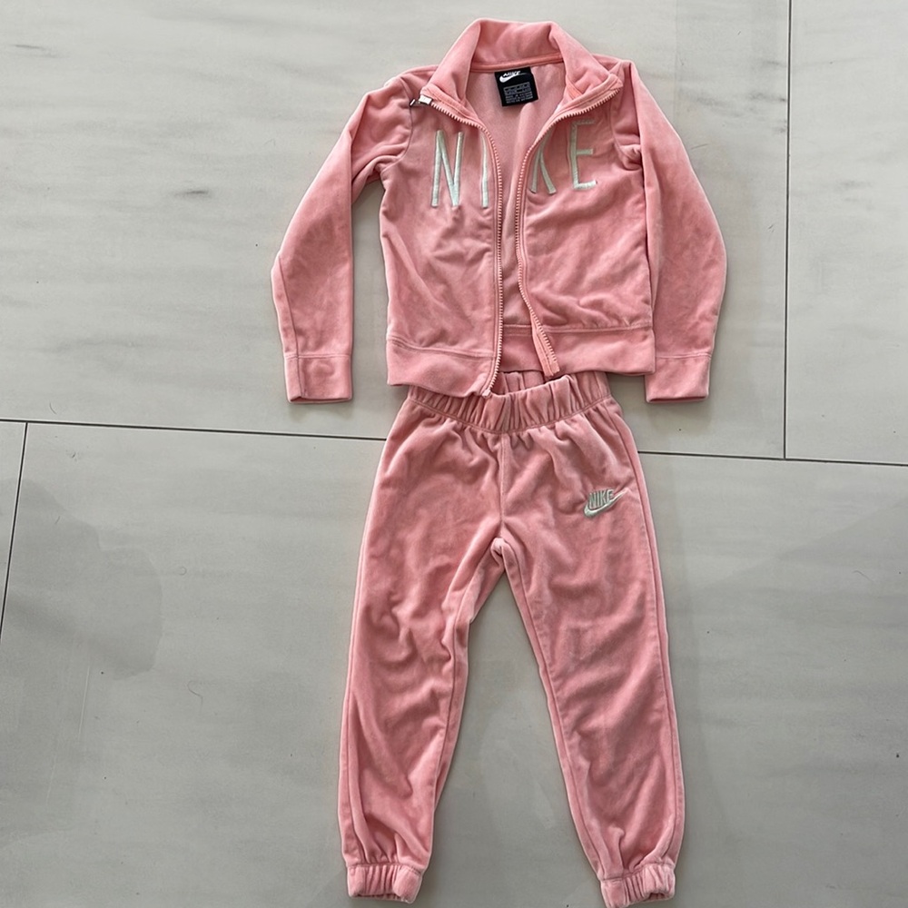 Nike Velour Zip-up Set